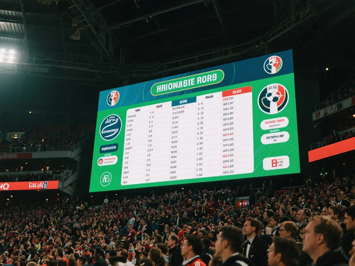 世界盃賽事平台展示