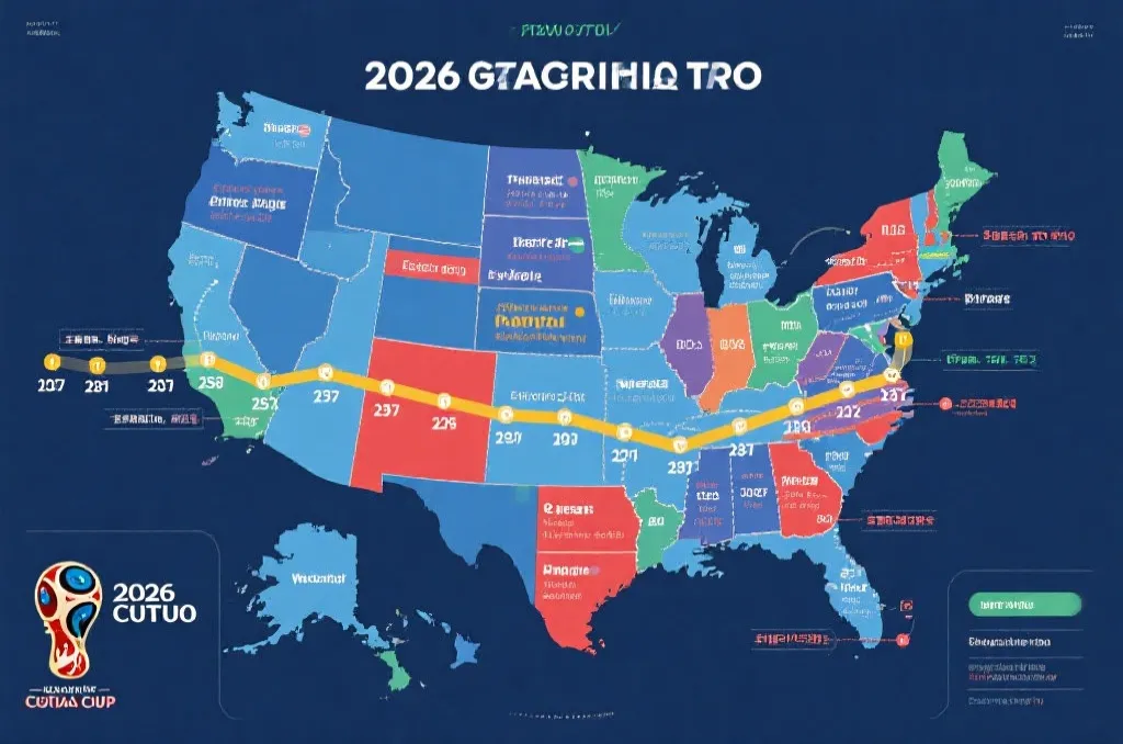 2026世界杯开幕时间与北美赛制全解：从揭幕战到决赛，一张图看懂64队如何跑完全程