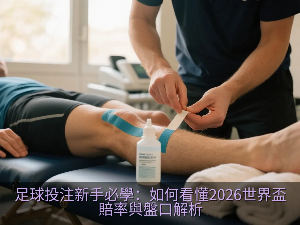 數位平板上顯示的抽象體育數據分析儀表板，包含圓餅圖與趨勢曲線，展現專業的賽事預測